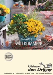Herbstlich Willkommen!